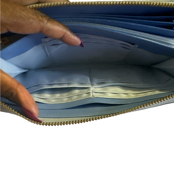 LANVIN Collection Textured Leather Continental Wallet in Great Condition - Picture 14 of 17